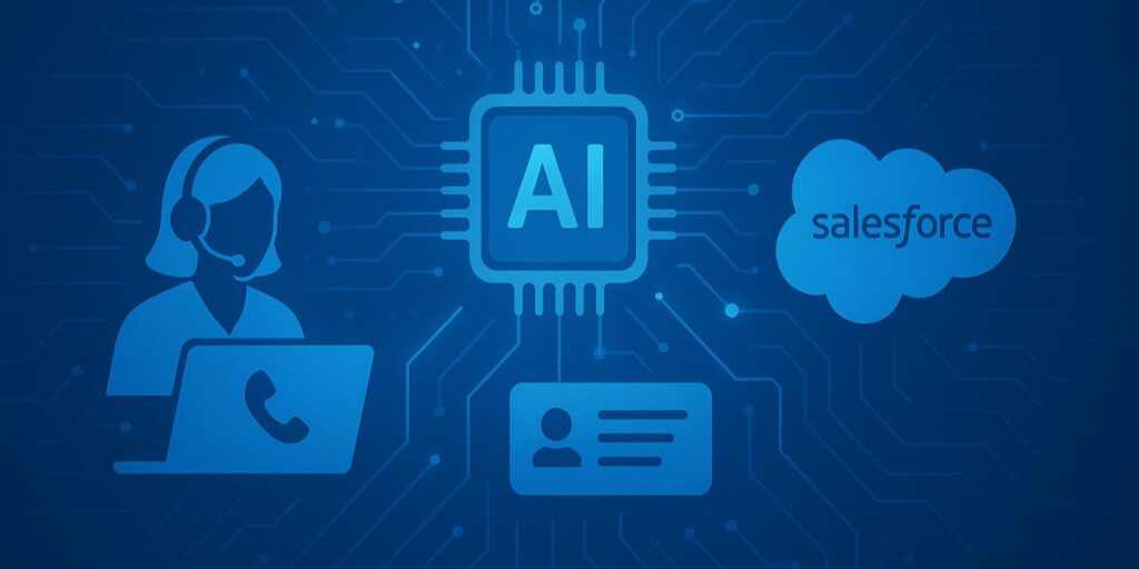 2025-2026 AI call center software recommendations with native salesforce featured image animation