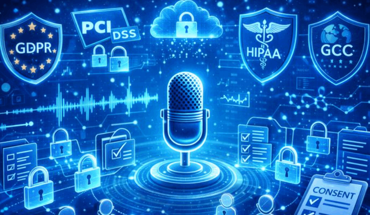 Call Recording Compliance in 2026: GDPR, PCI, HIPAA, GCC Rules + Consent Flows