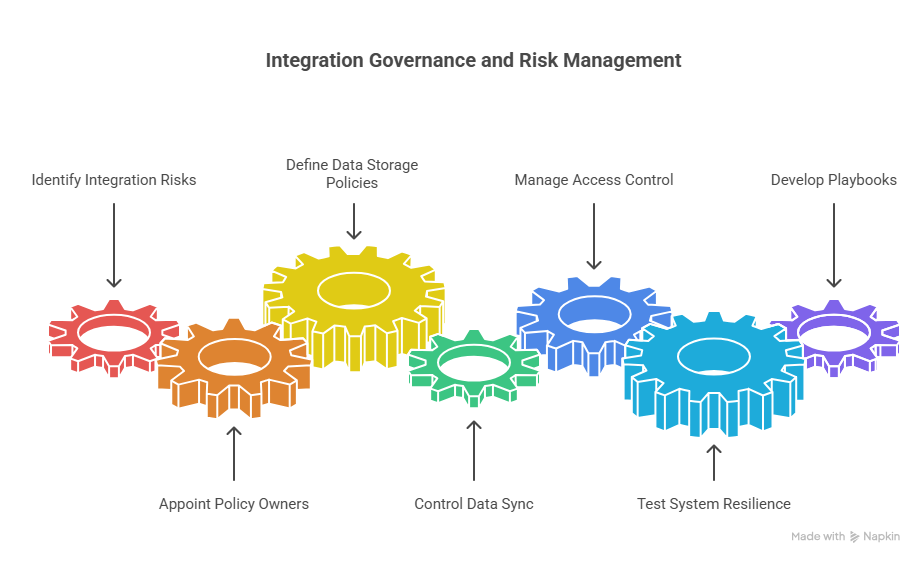 Graphical Presentation of Integration Governance and Risk Management